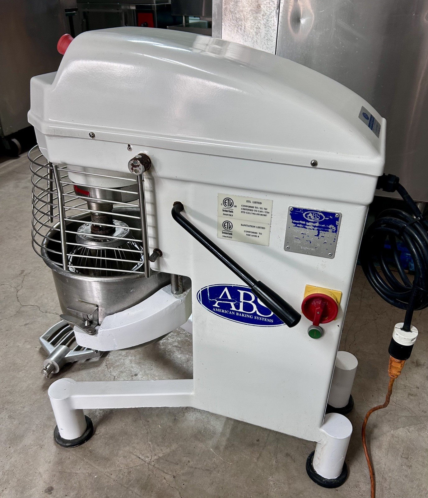 ABS American Baking Systems Planetary Mixer Mod: SM-20L commercial pastry mixer