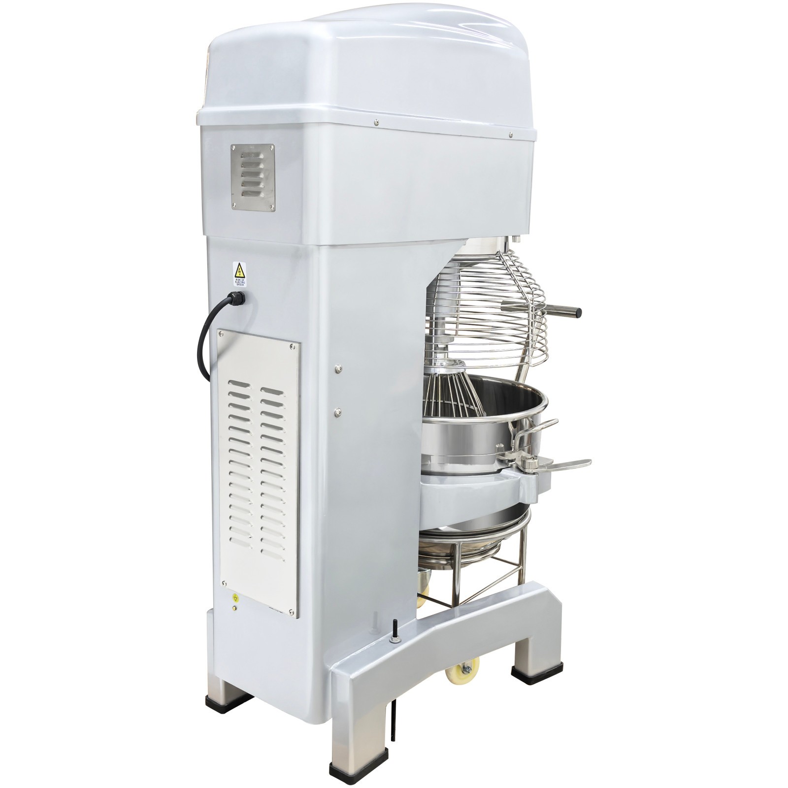60QTCommercial Dough Mixer Machine 220V 3-Phase Electric Spiral Food Mixer