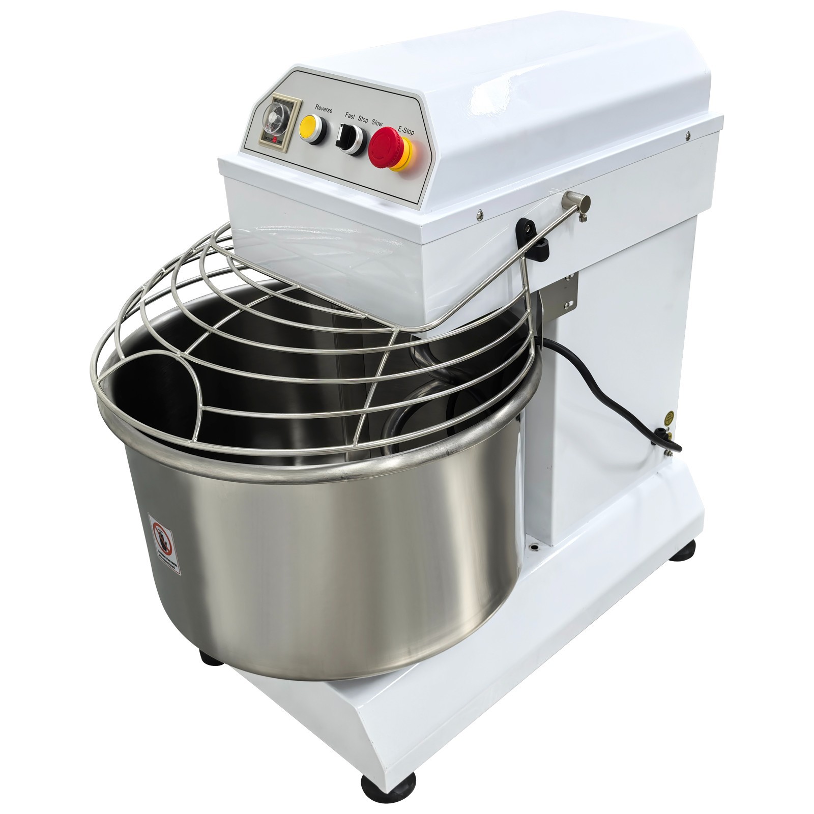 40qt Commercial Dough Mixer Kneading Machine Dual-action 2-speed Blender