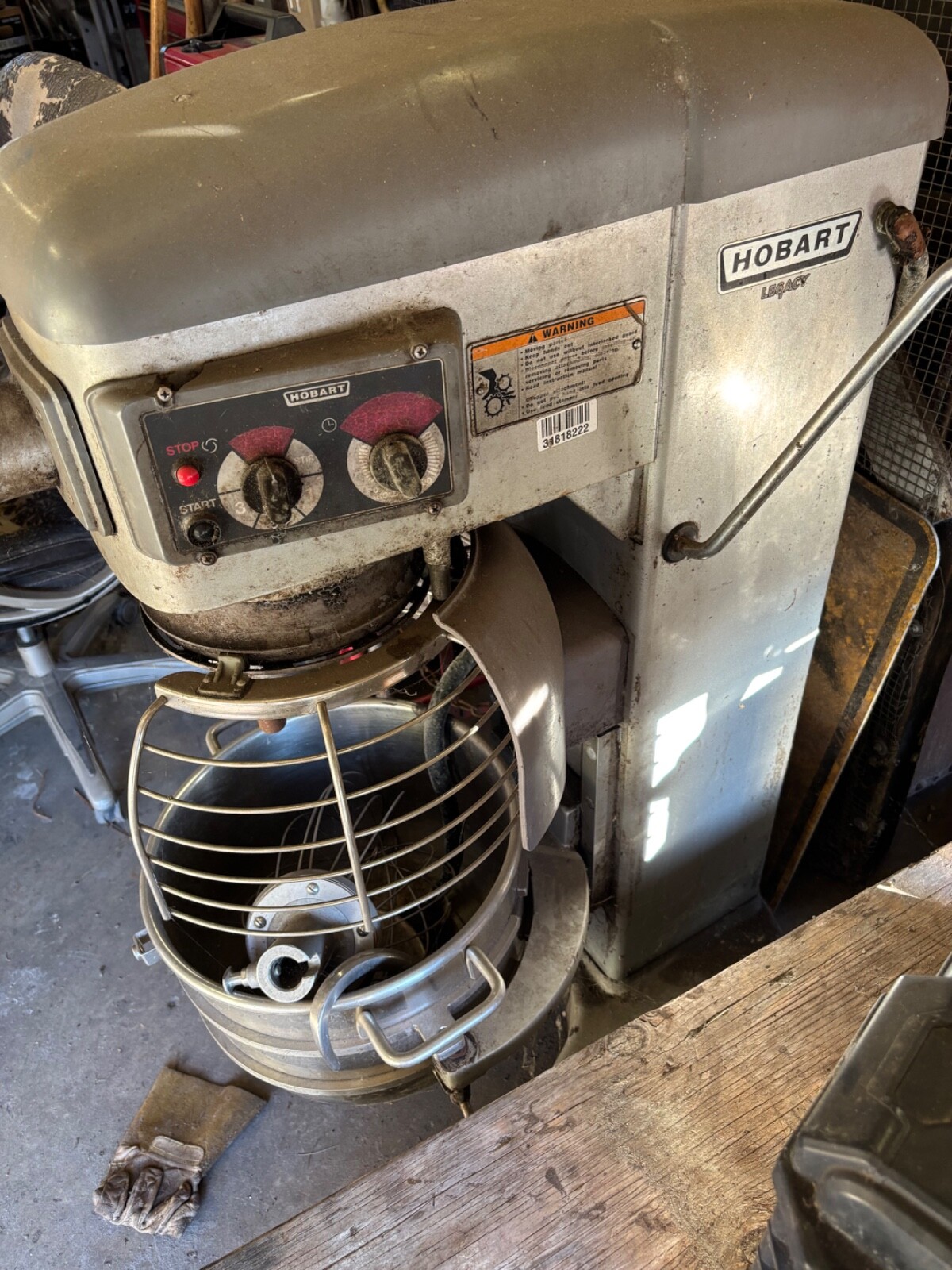 Hobart HL400-4STD 40-Quart All Purpose Legacy Floor Mixer