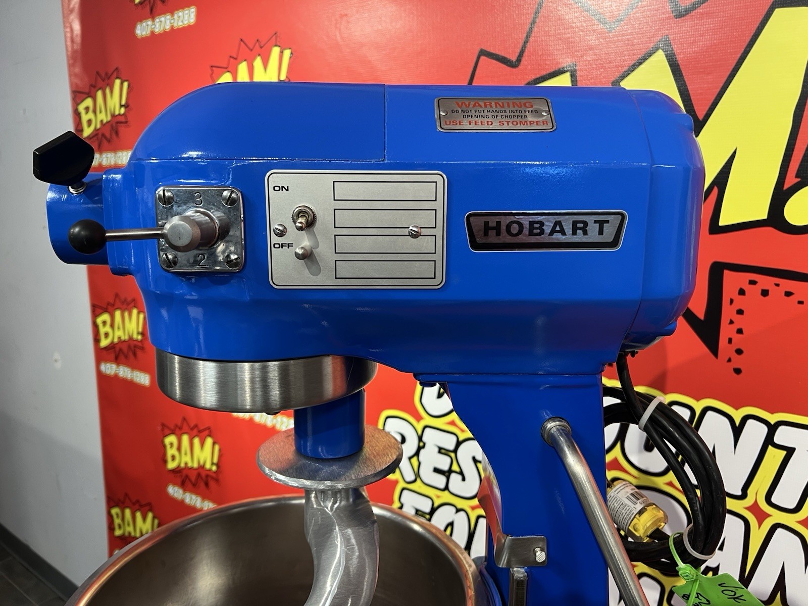 HOBART A 200 20 QT Mixer Includes Bowl & Pattle Hook & Whip 115V
