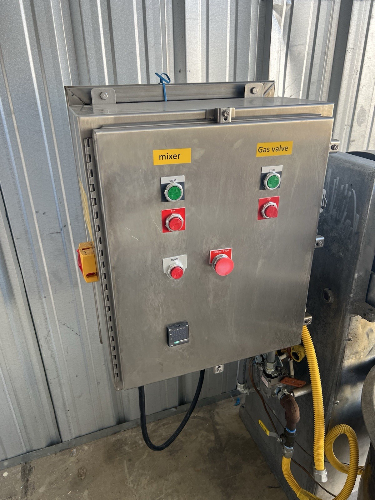 Savage Bros S-48 Double Action Fire Mixer w/ Control Panel As Is