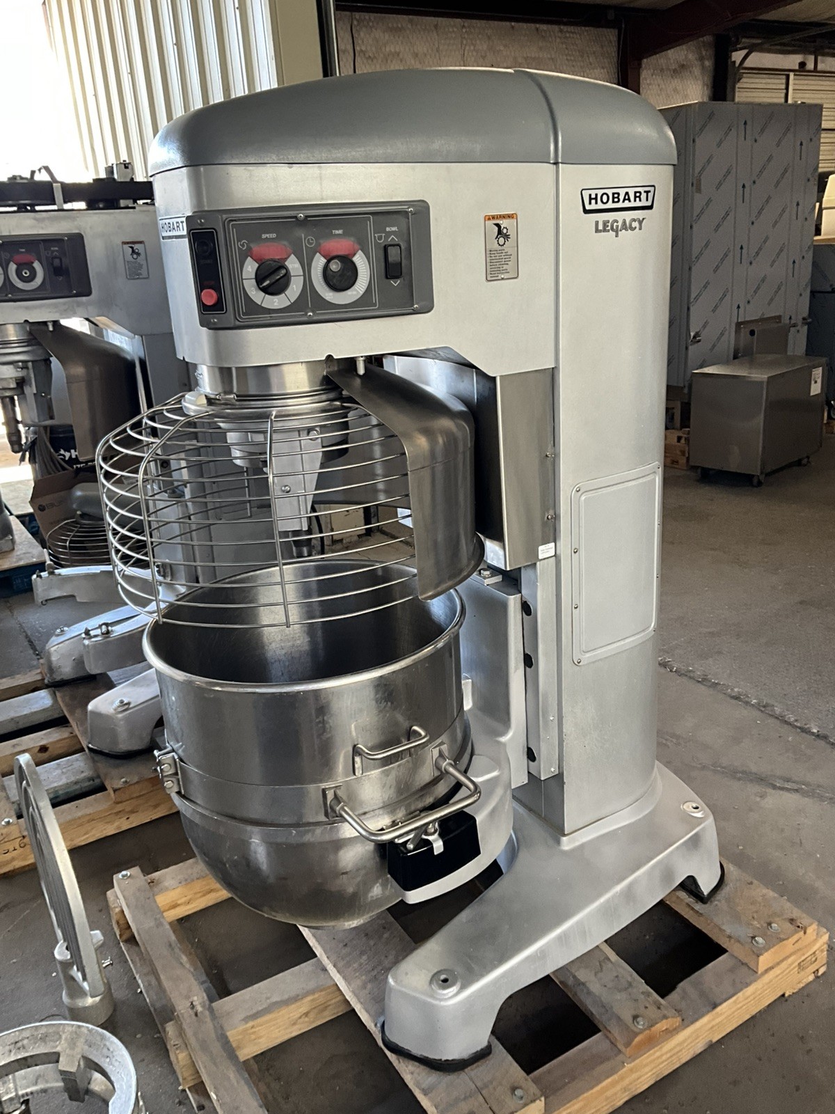 Hobart Legacy 140qt Dough mixer HL1400N Pizza Bakery Donut Pastry bowl guard E