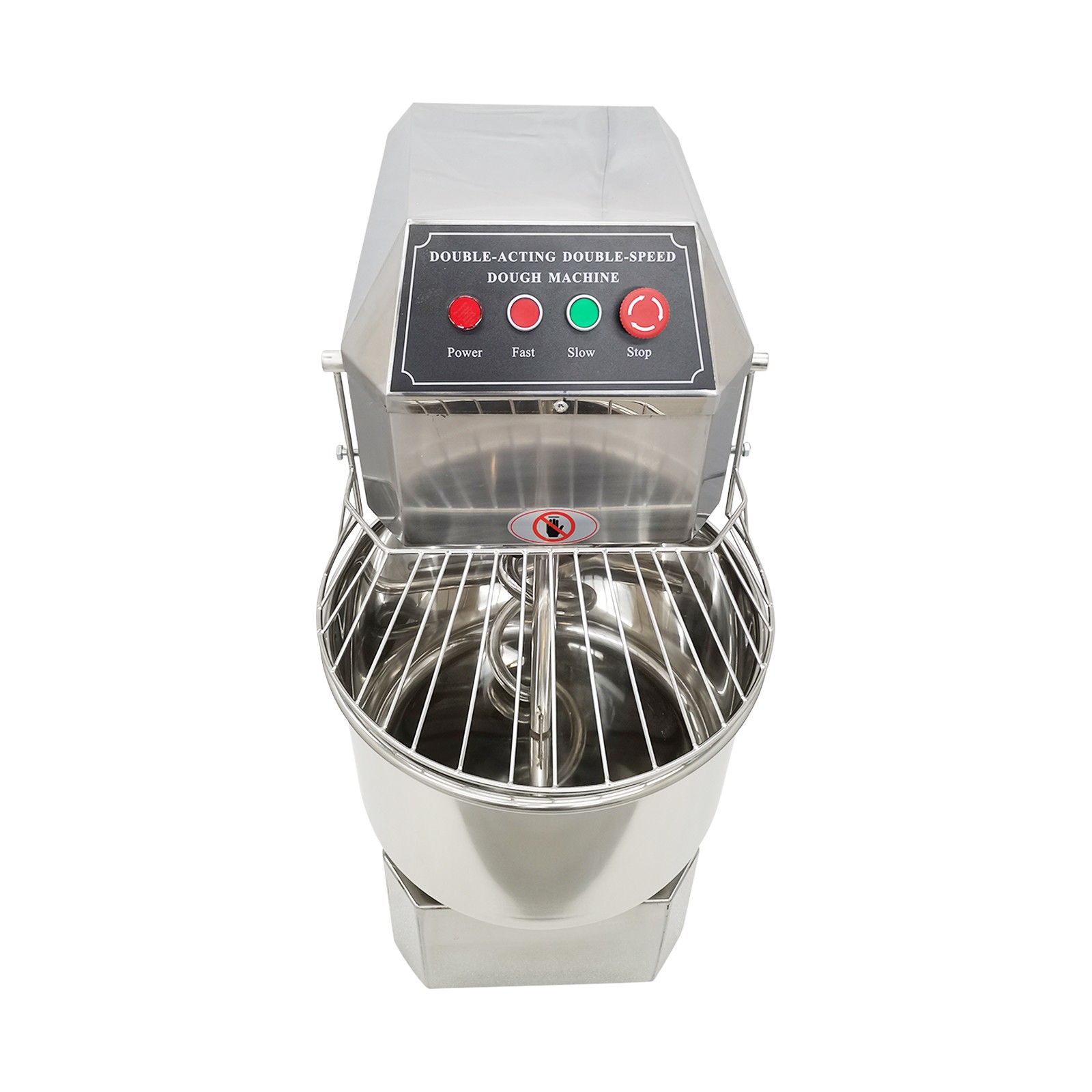 30QT Dough Mixer,110V Commercial 2Action Spiral Mixer,Stand Flour Mixing Machine