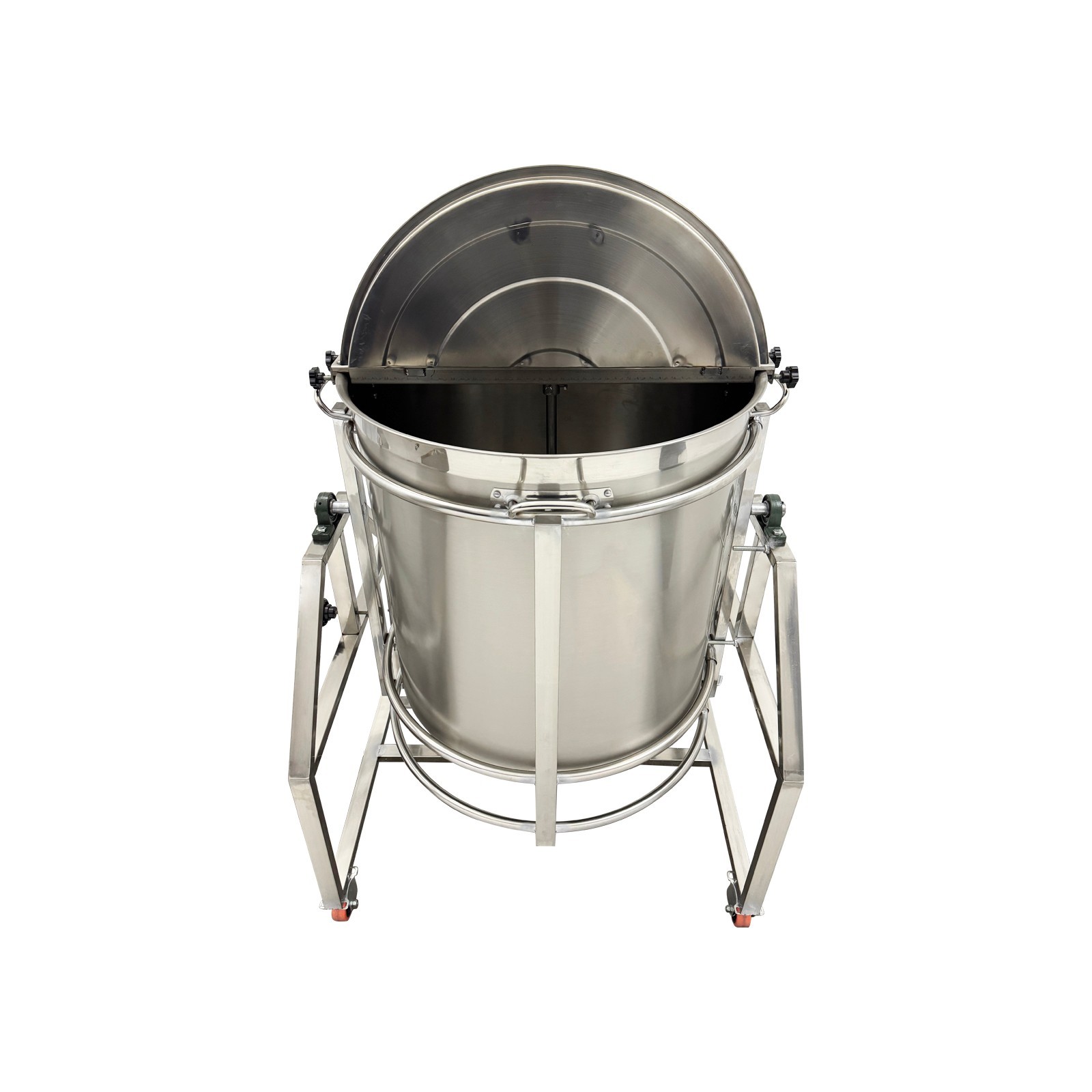 110V 98L Stainless Steel Food Mixer Hand Tilt Natural Gas Electric Stirring Pot