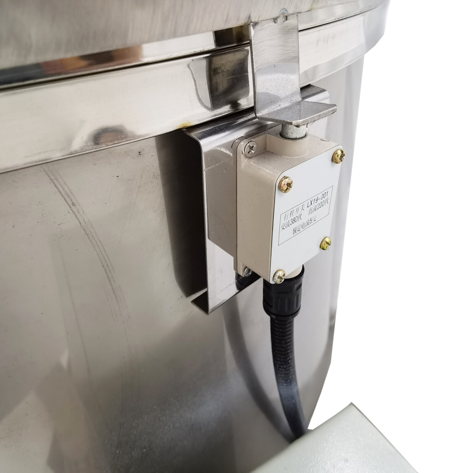 220V 1PH Stainless Steel Industrial Blender Mixer Color Mixing Machine 100KG