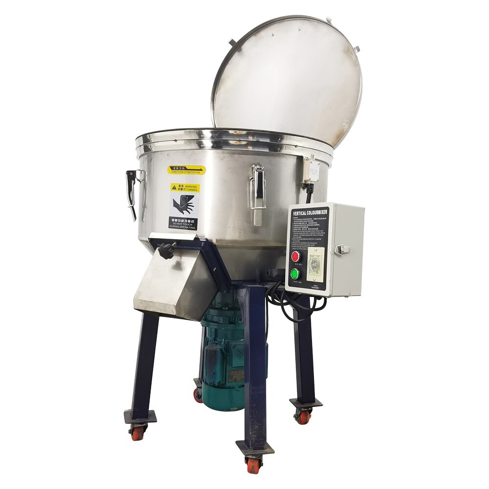 110V 2HP Stainless Steel Color Mixer 50KG 1.5mm Tank for Powder Plastic