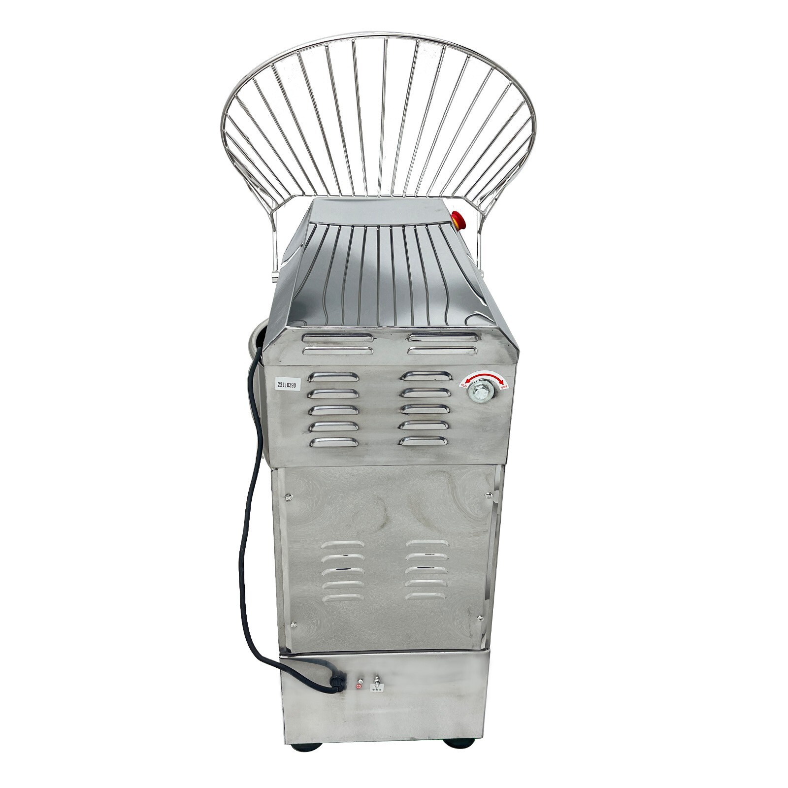 50L Commercial Flour Mixer Machine 110V Electric Double Speed Spiral Dough Mixer