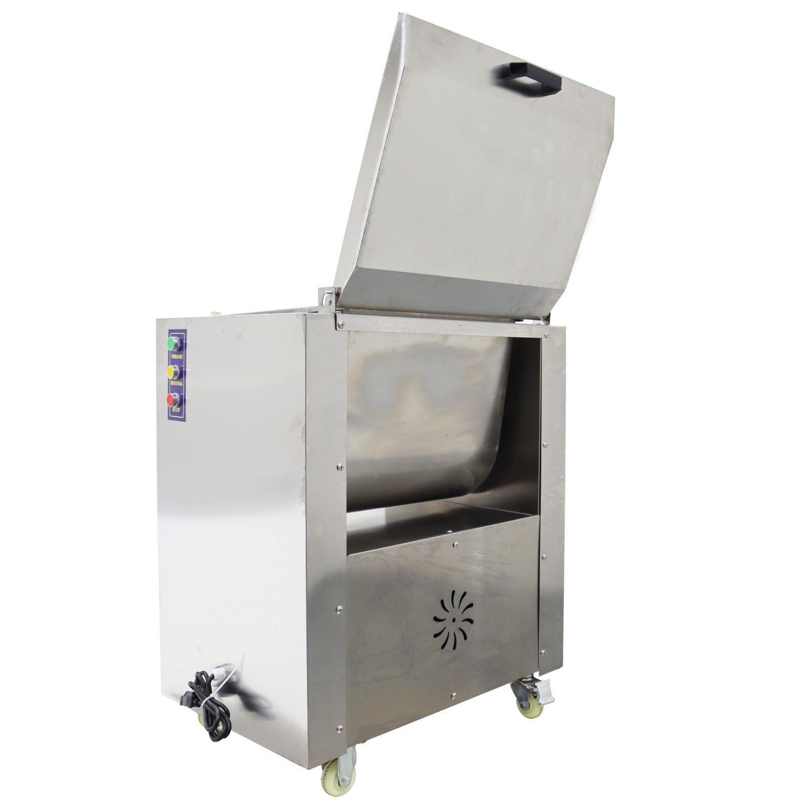 50L Electric Meat Vegetable Mixer Blender Tilt Tank Mixer for Meat Stuffing etc.