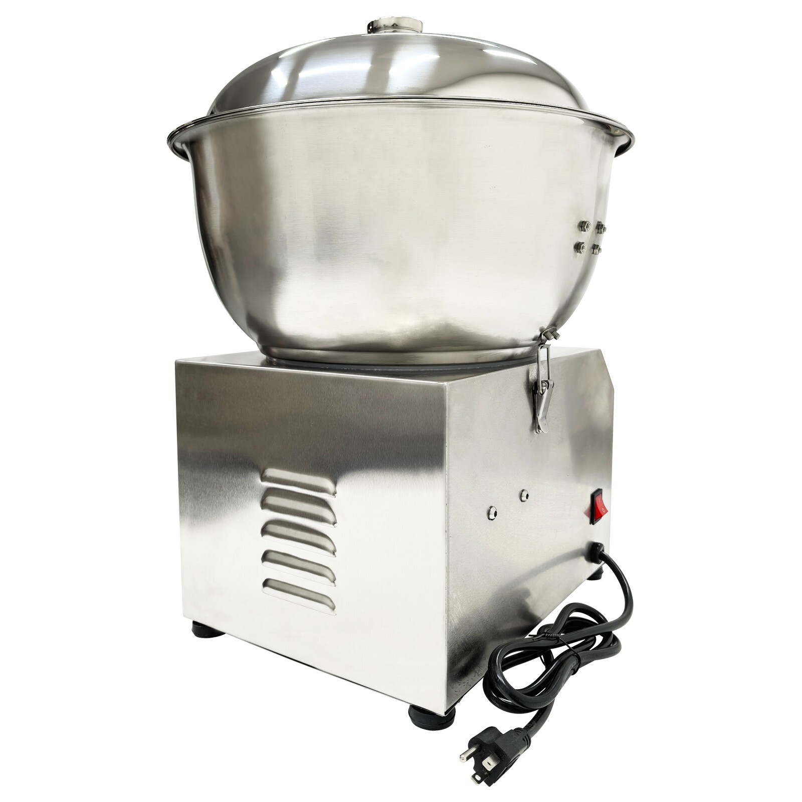 5kg Basin Dough Mixer Stainless Dough Kneading Machine Commercial Stuffing Mixer