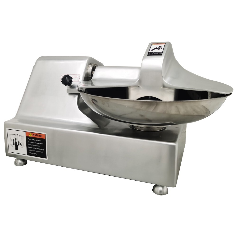110V 8L Electric Meat Vegetable Prep Food Processor Cutter Mixer Chopper Machine