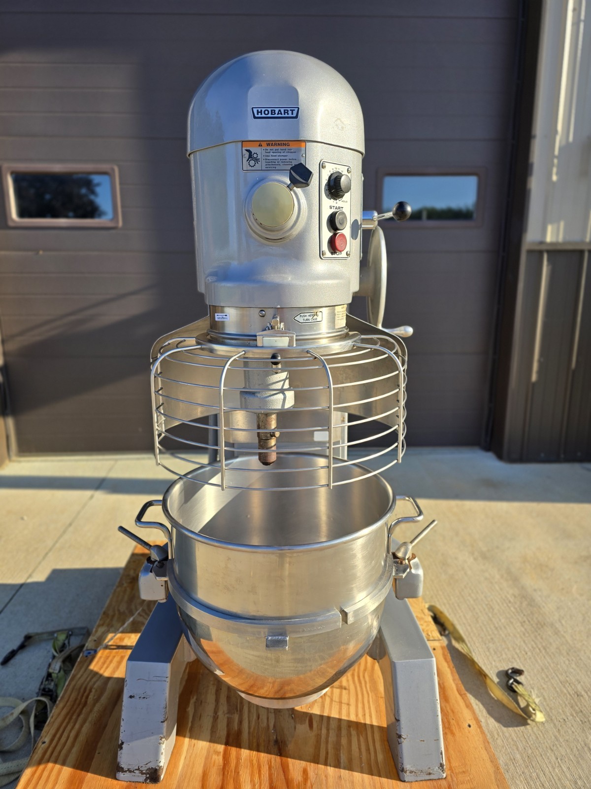 Hobart 60qt Dough mixer H600T Pizza Bakery Donut restaurant bowl guard
