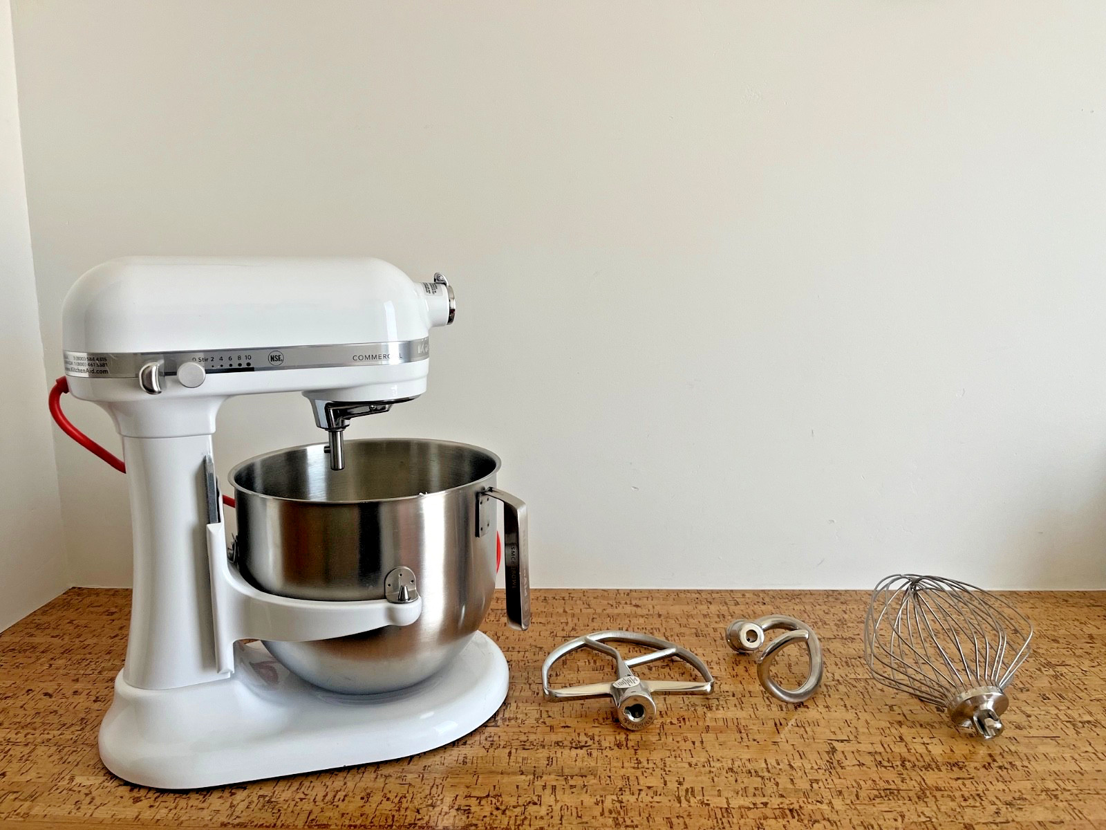 KitchenAid Commercial 8 Qt stand Mixer, barely used, in original packaging