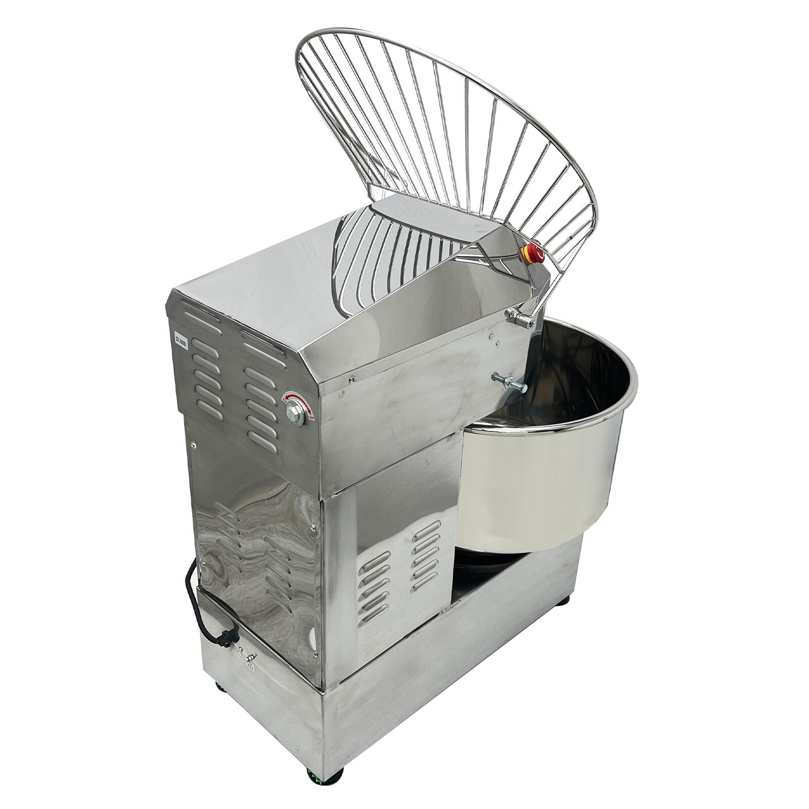 50QT Electric Dough Mixer 110V Commercial Dough Mixer Stand Flour Mixer Time Set