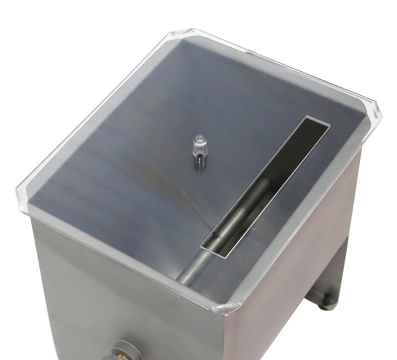 Manual Meat Mixer with Hopper 20lbs Sausage Mixer Machine Meat Mixer with Lid