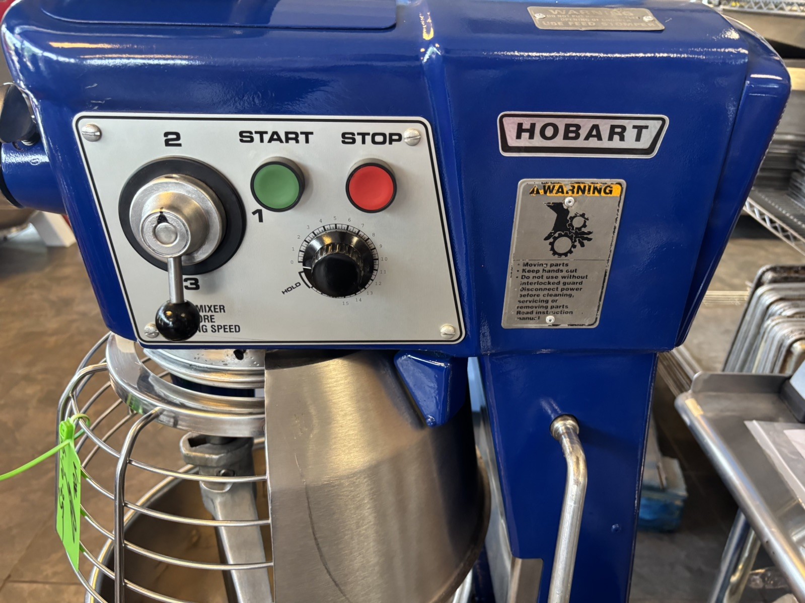 Hobart D300 Commercial 30 Quart Mixer, 1 PH 115V, w/ Bowl, Hook & Paddle, Tested