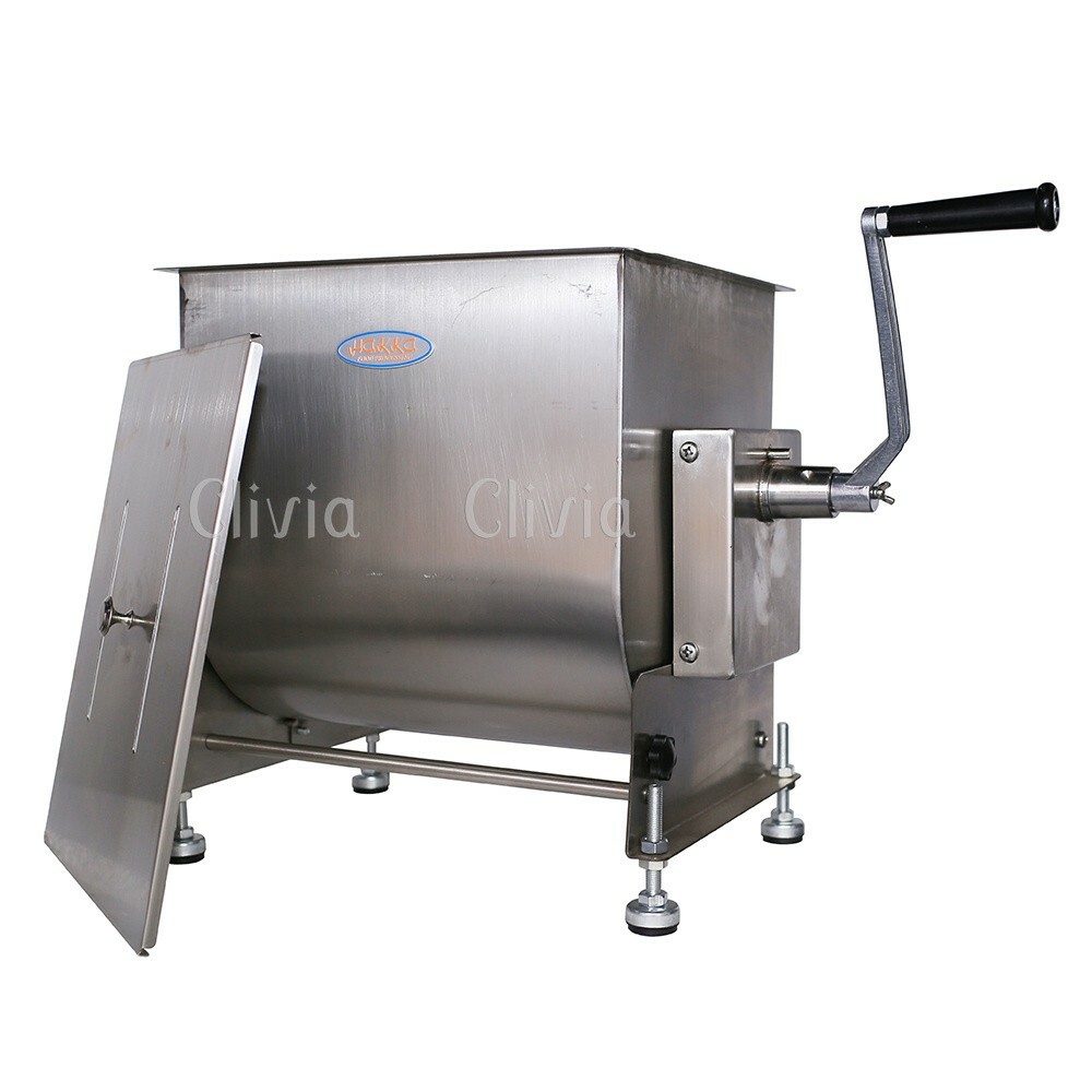 Clivia Tilt Tank 60lb/30L Meat Mixer Sausage Mixing Machine Kitchen Food Process