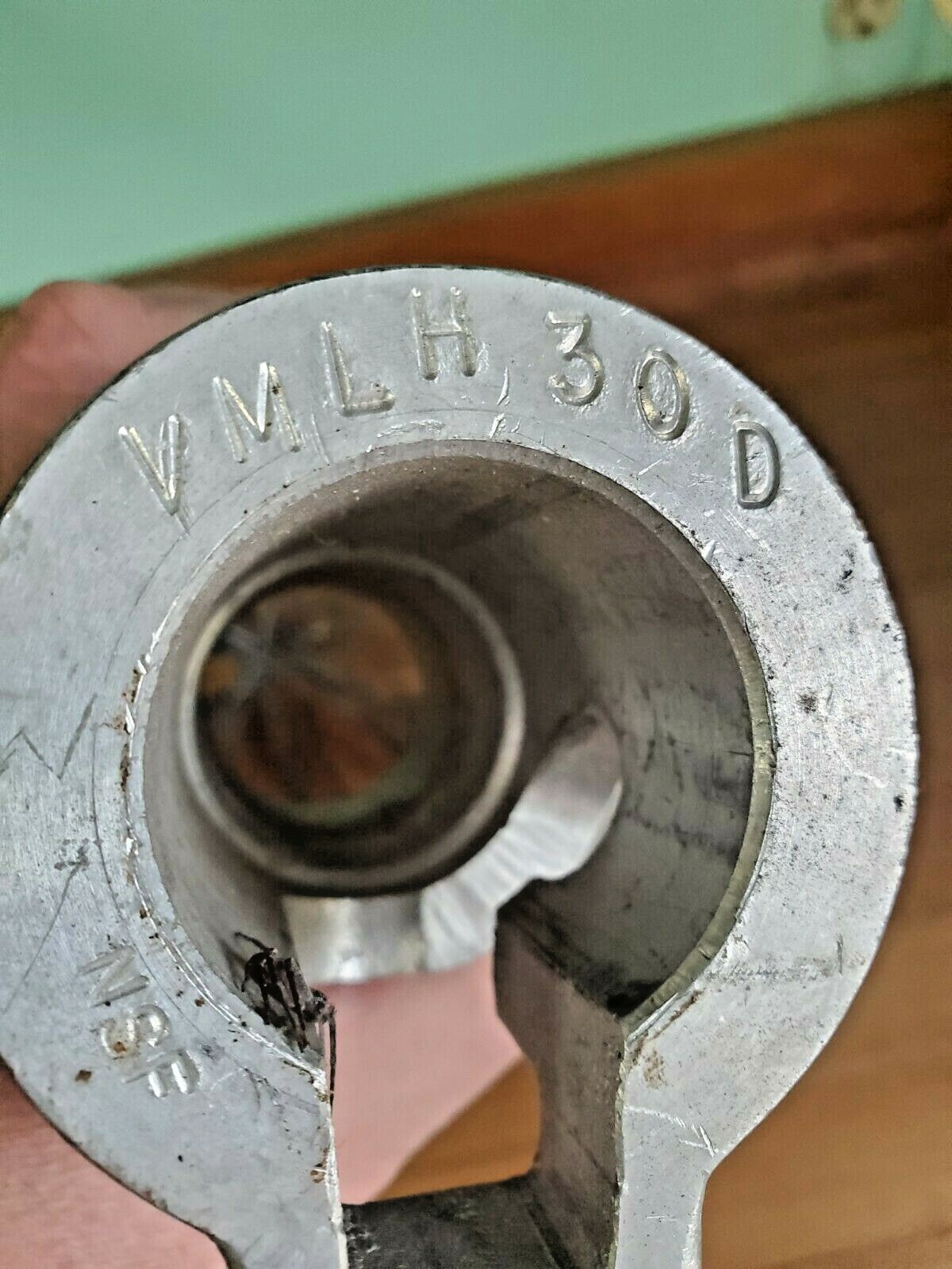 Hobart VMLH30D 30 Qt Reducer Stainless “D” Whip for VMLH Mixers 00-439740 – EUC