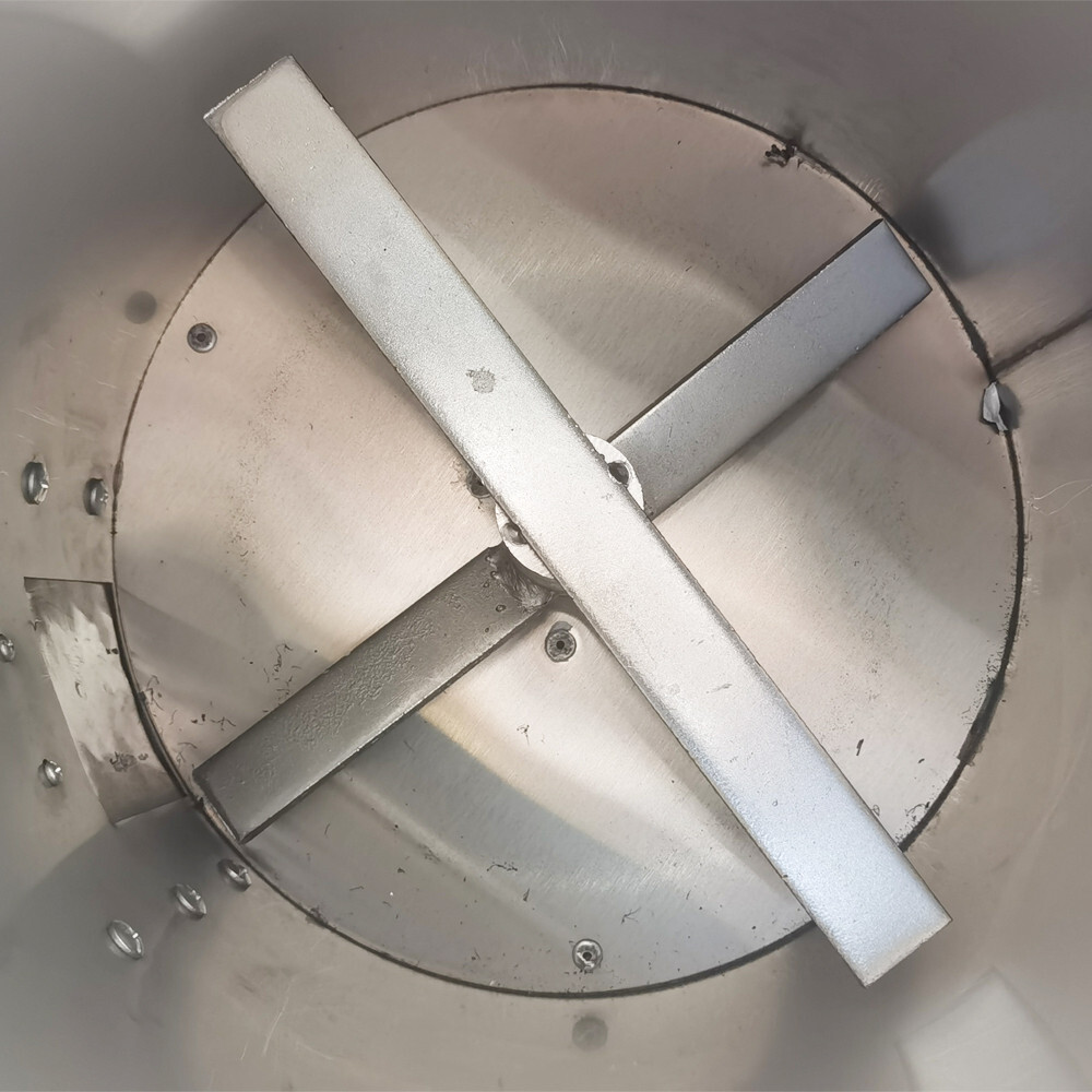 110VCommercial Stainless Steel Mixer Material mixer Dry Flour Mixer Machine 15kg