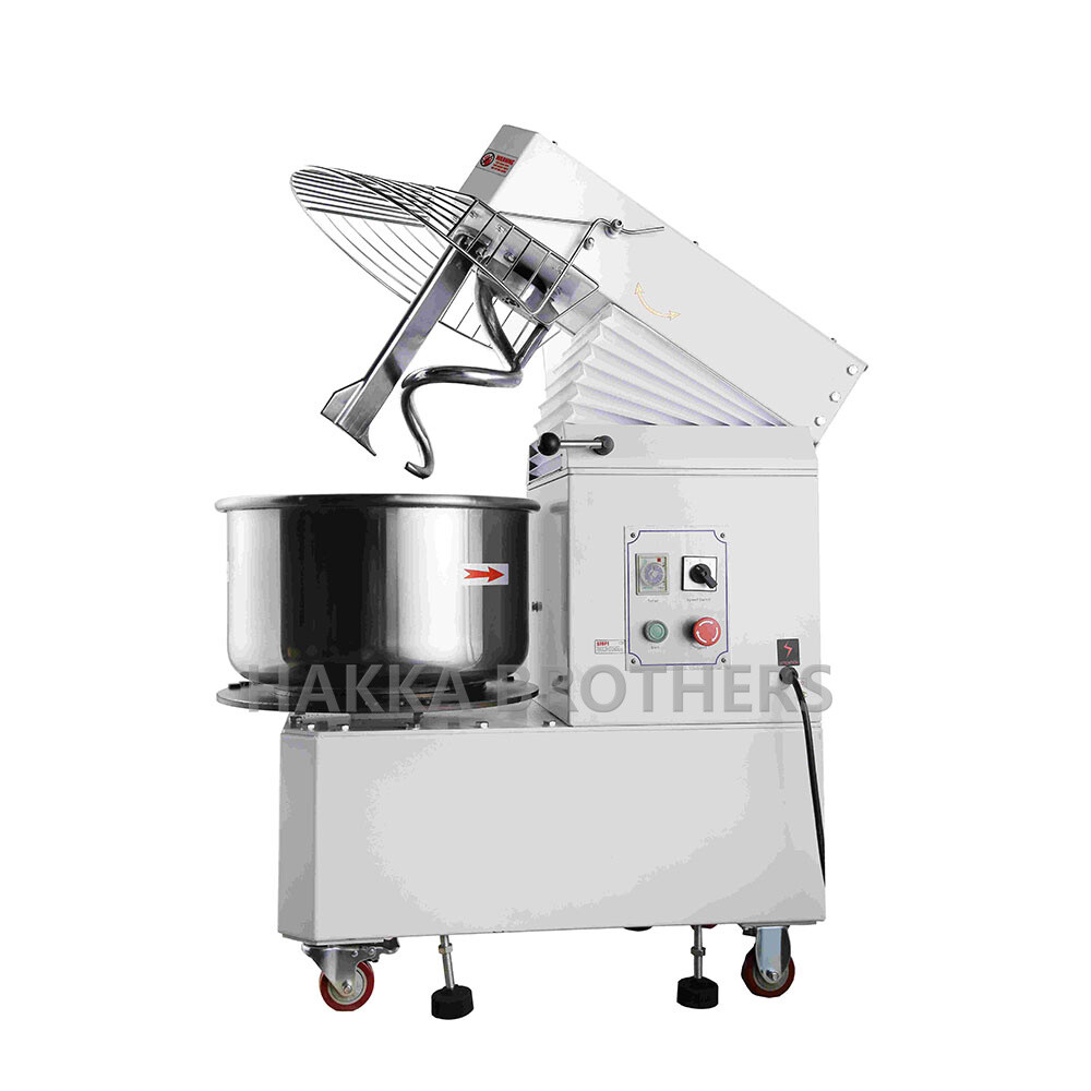 Hakka 20Qt 30Qt 40Qt Commercial Rising Head Double Speed Spiral Dough Mixer