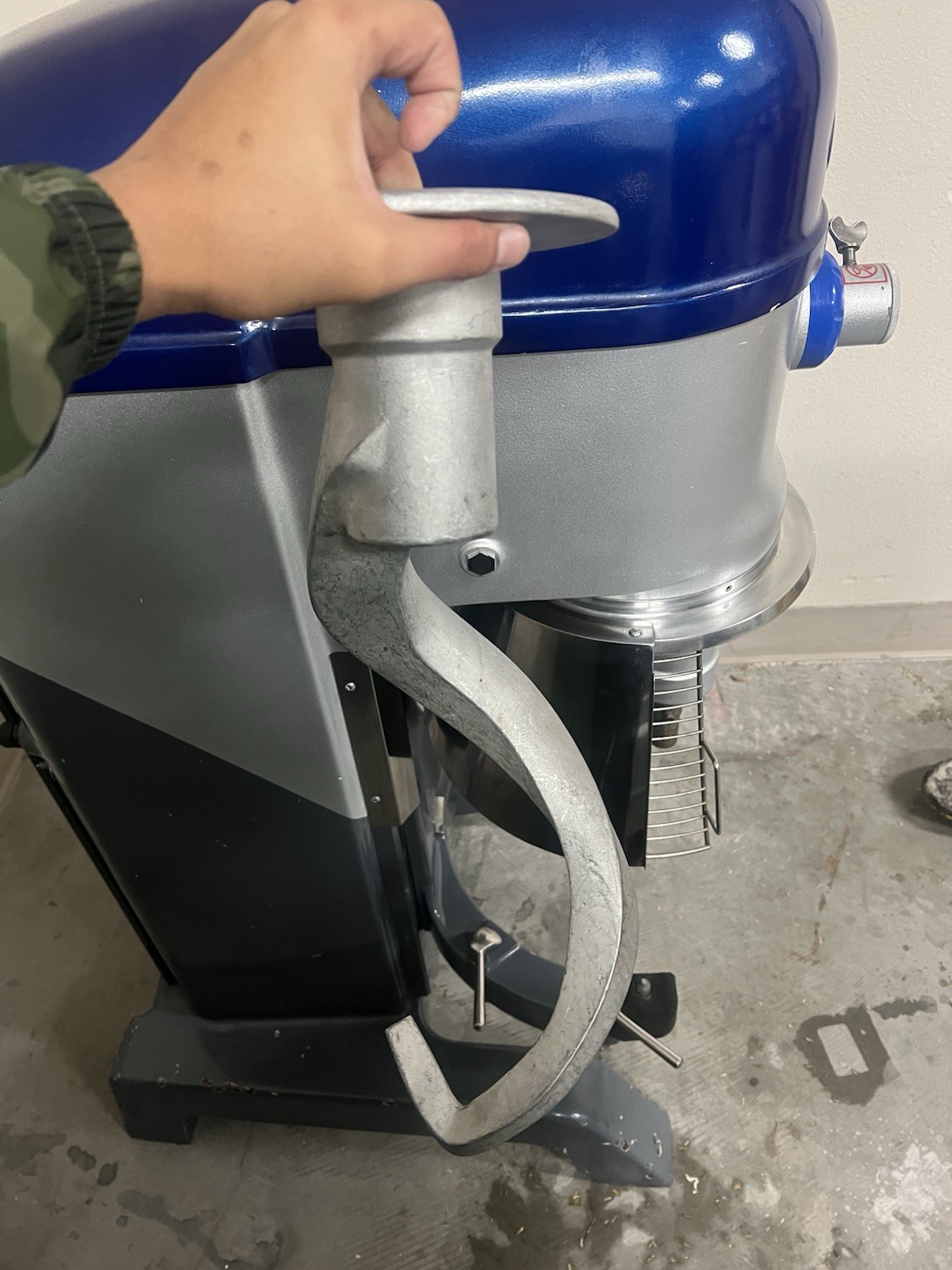 Vollrath Floor Model Commercial Mixer 3 Speed Bowl Whisk Paddle Dough Hook
