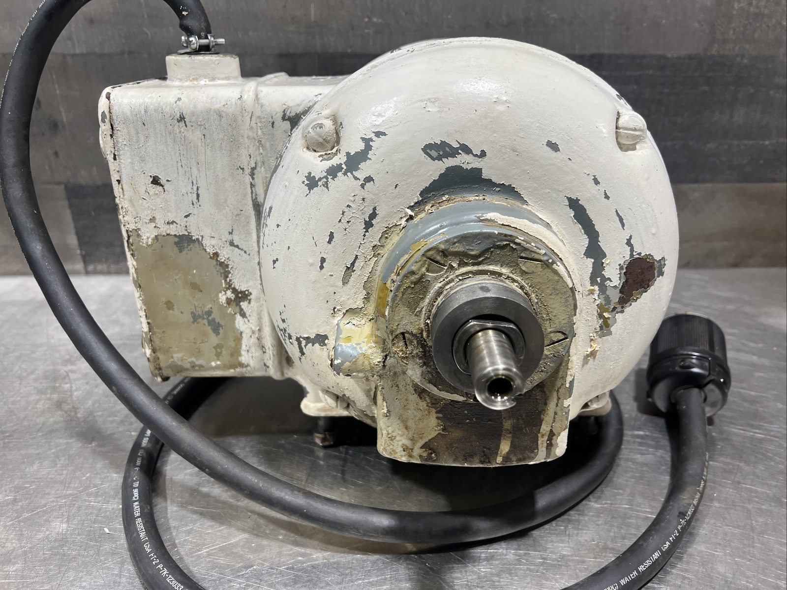 Genuine Vintage Hobart S-601 60 Qt Dough Mixer Motor. 3 Ph 1 HP 208V 1725 RPM