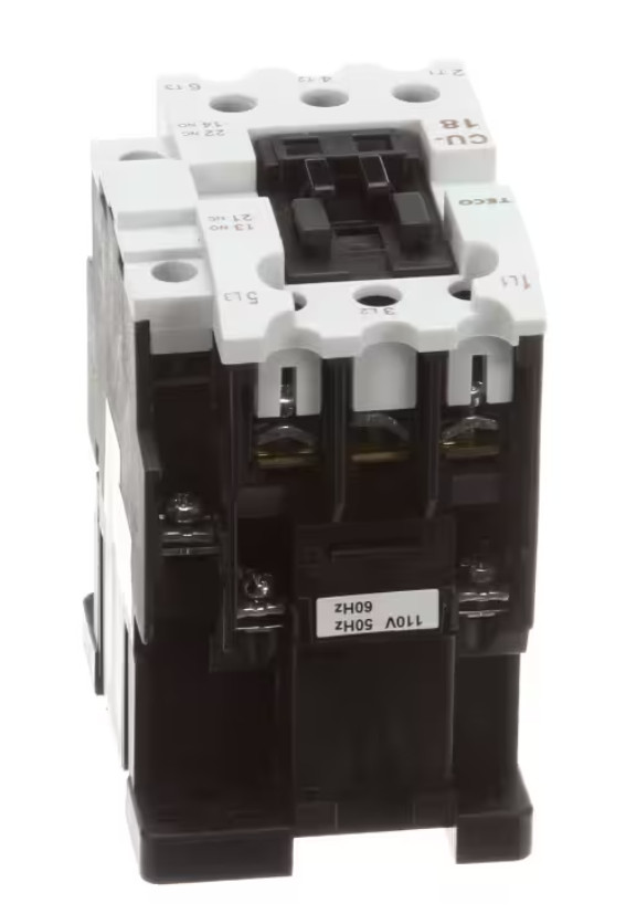 General CU-18, 035248, Contactor, 110V Coil, 50/60HZ, 35A, 3 Pole, Mixer