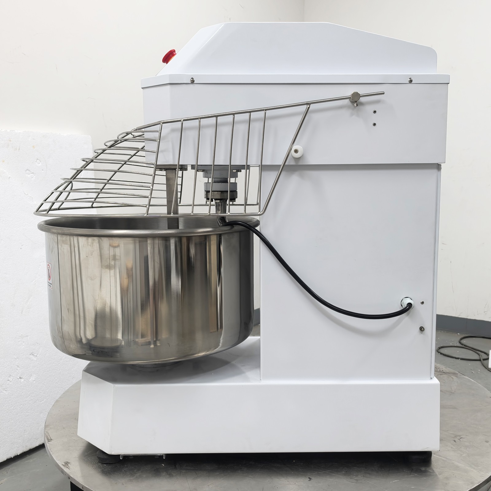 220V 50L Dual Speed Dual Action Dough Mixers for Bread Pizza Variable Frequency