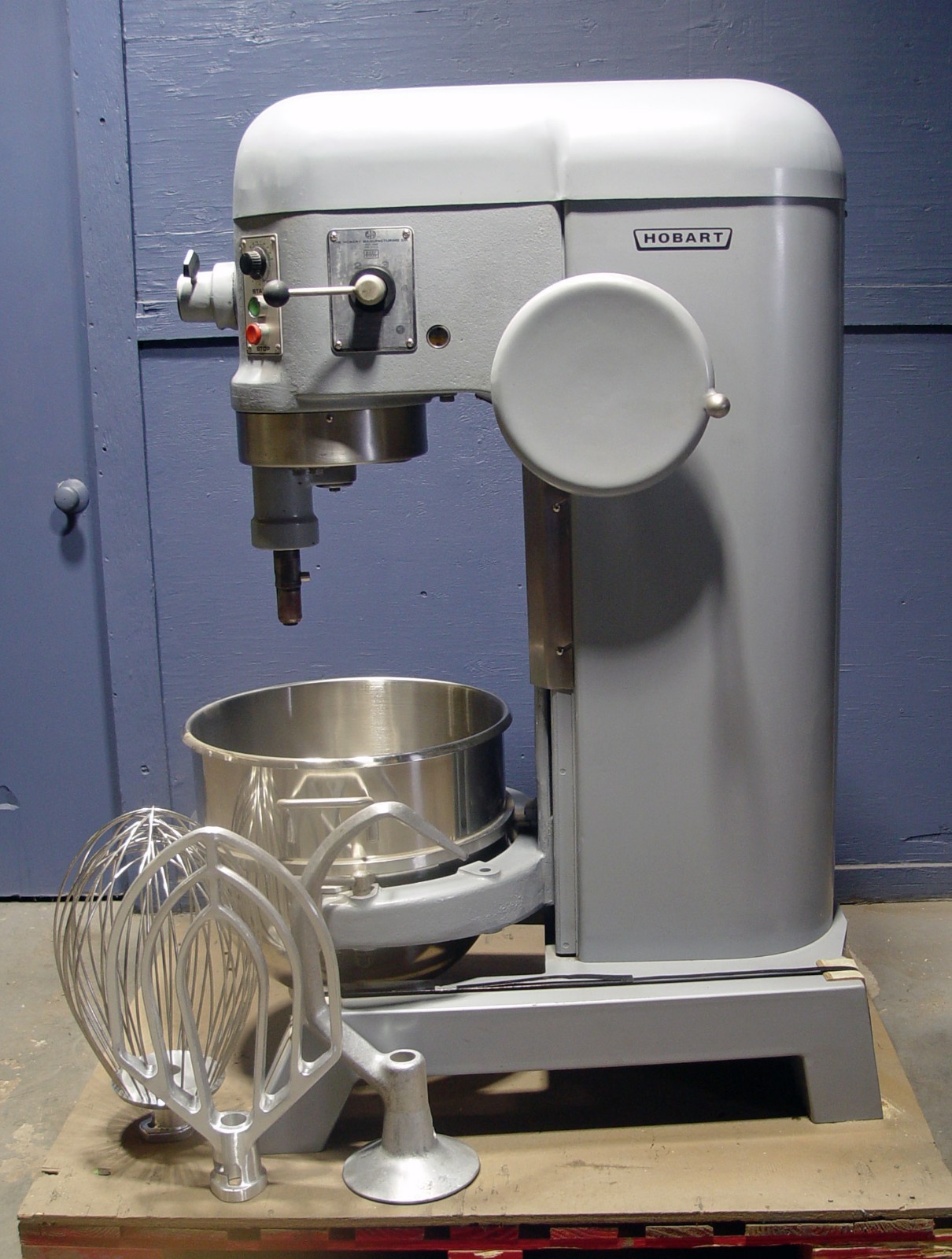 HOBART H600T 60 qt Dough Mixer Pro Rebuild/Powder Coat Finish 🧁Single Phase 🍪
