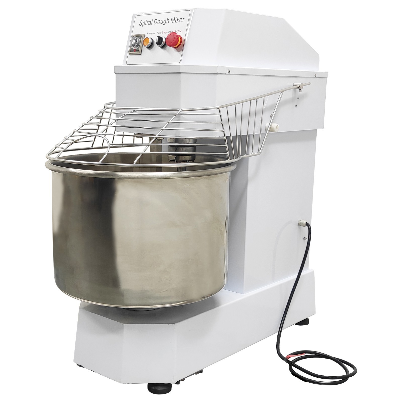 220V 60L Commercial Dough Mixer Machine Double-acting Double-speed Three-phase