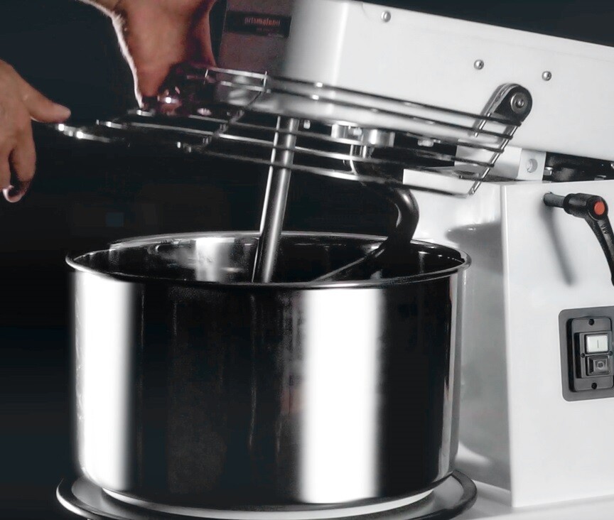 Dough Kneading Machine Dough Machine Variable Speed Boiler 16 Liter Removable Gastlando