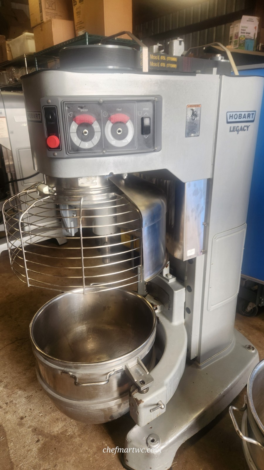 Hobart HL800-1 Legacy 80Qt Heavy Duty Mixer –80 quart bowl w/hook and dolly
