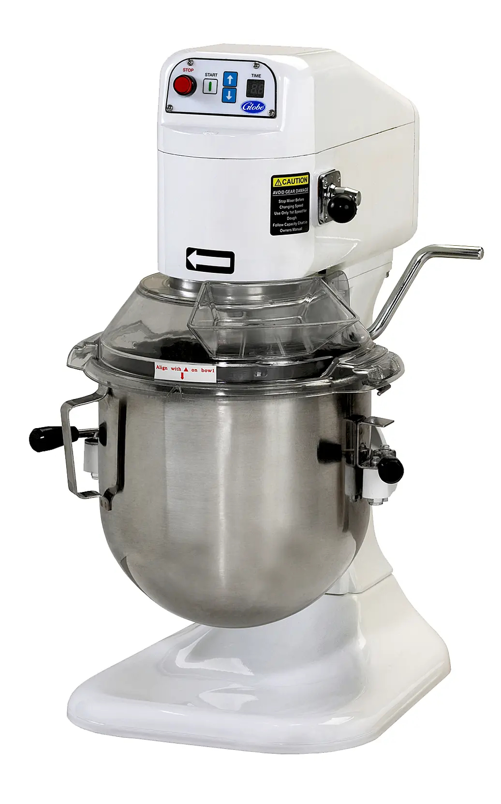 Globe SP08 8 Quart Counter-Top Planetary Mixer 3 Speed with Bowl