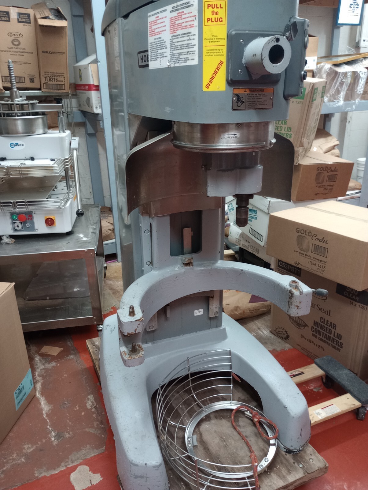 hobart mixer HL 600  60qt without attachments 