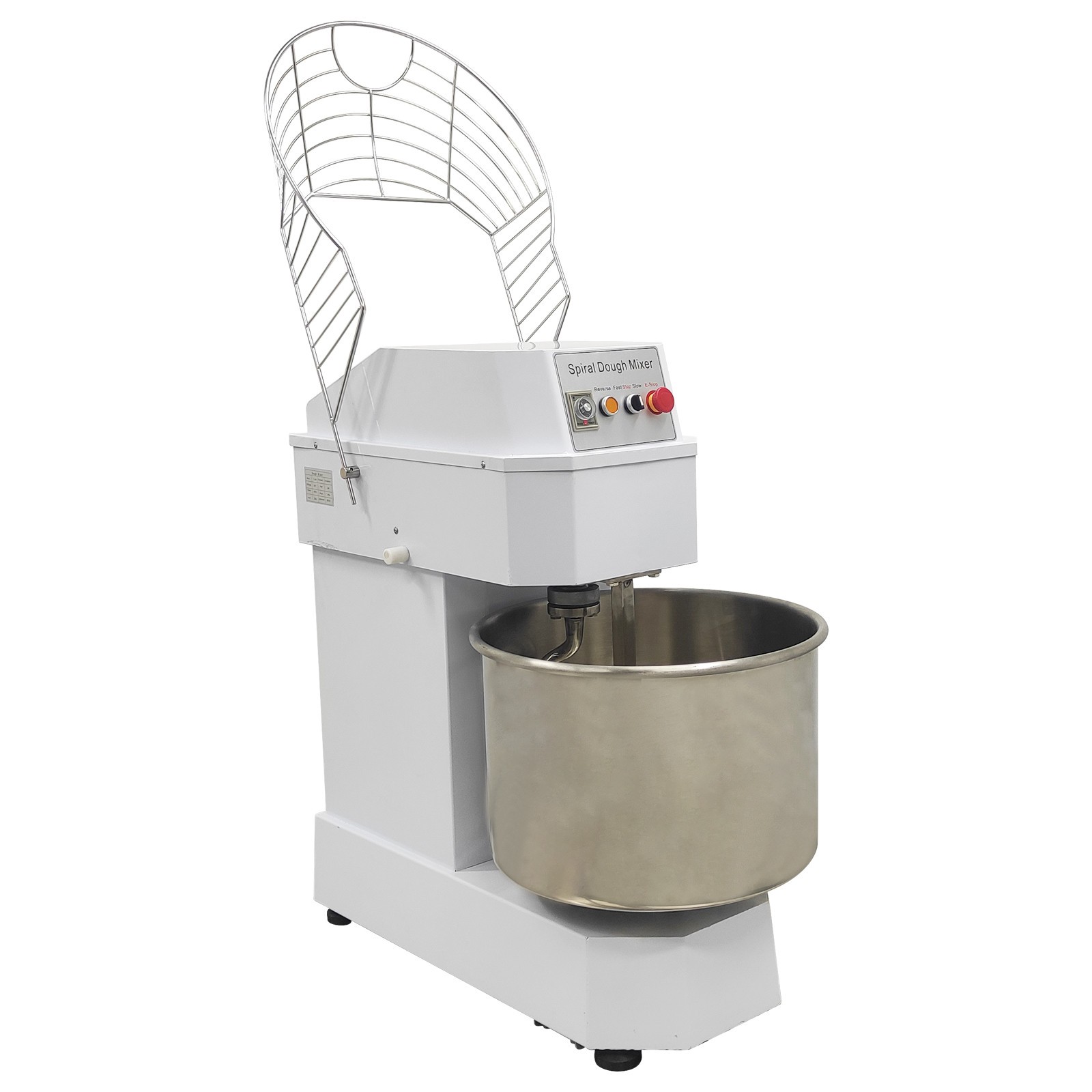 220V CNC Pizza Dough Mixer Machine 60QT Dual Action and Dual Speed Stand Mixer