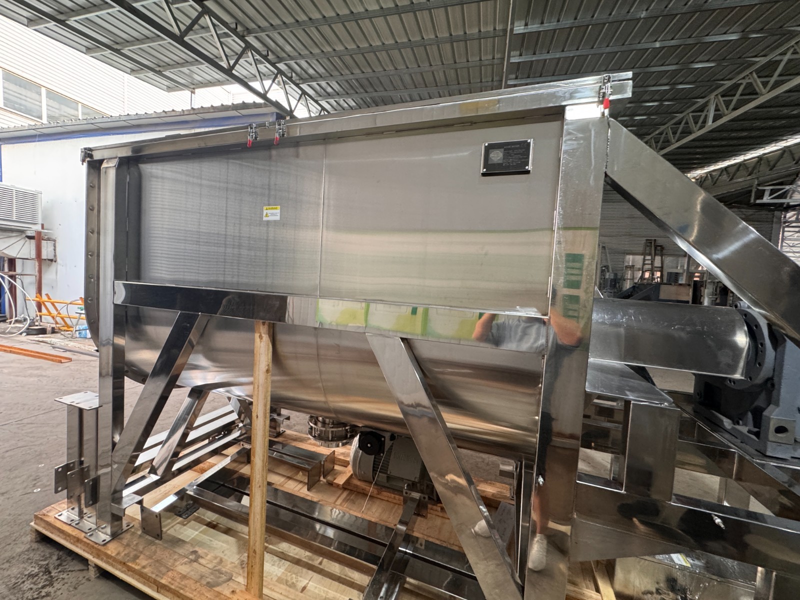 150 Cu Ft. Ribbon Blender SUS316 Food grade PTFE SEAL IN STOCK Miami Warehouse