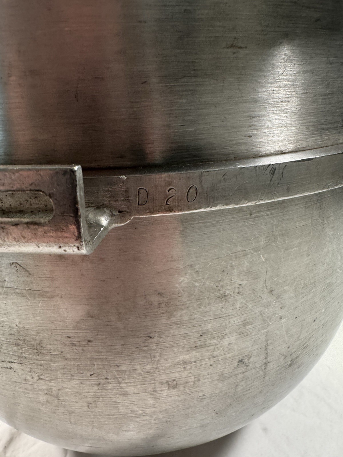Hobart D-20 Mixer Bowl 20 Quart