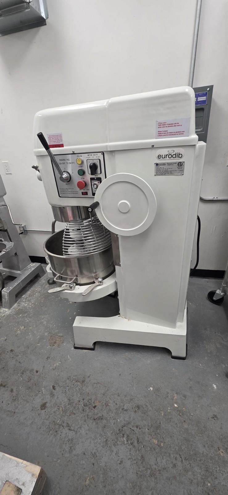 Eurodib M60A Commercial Floor Mixer 4 Speed White