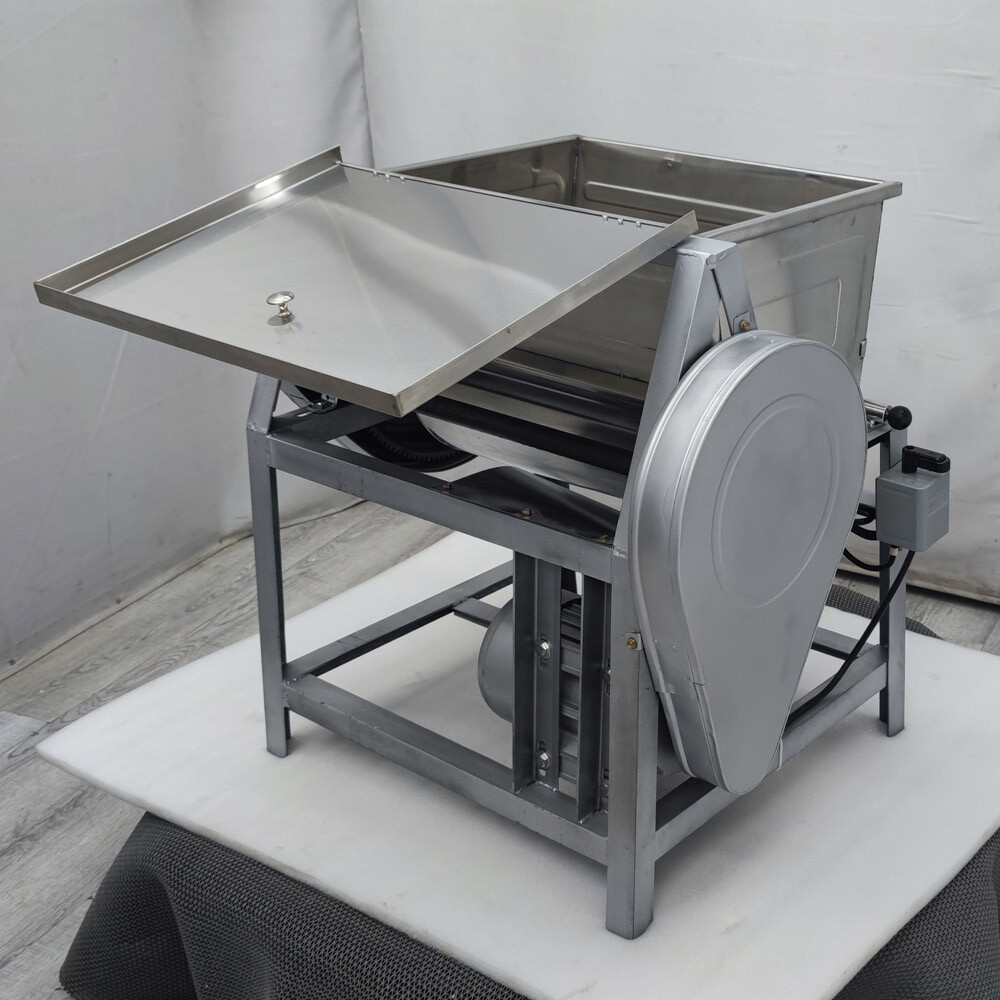 Intbuying 50QT 25KG Commercial 110V Electric Dough Mixer Mixing Machine 2.2KW