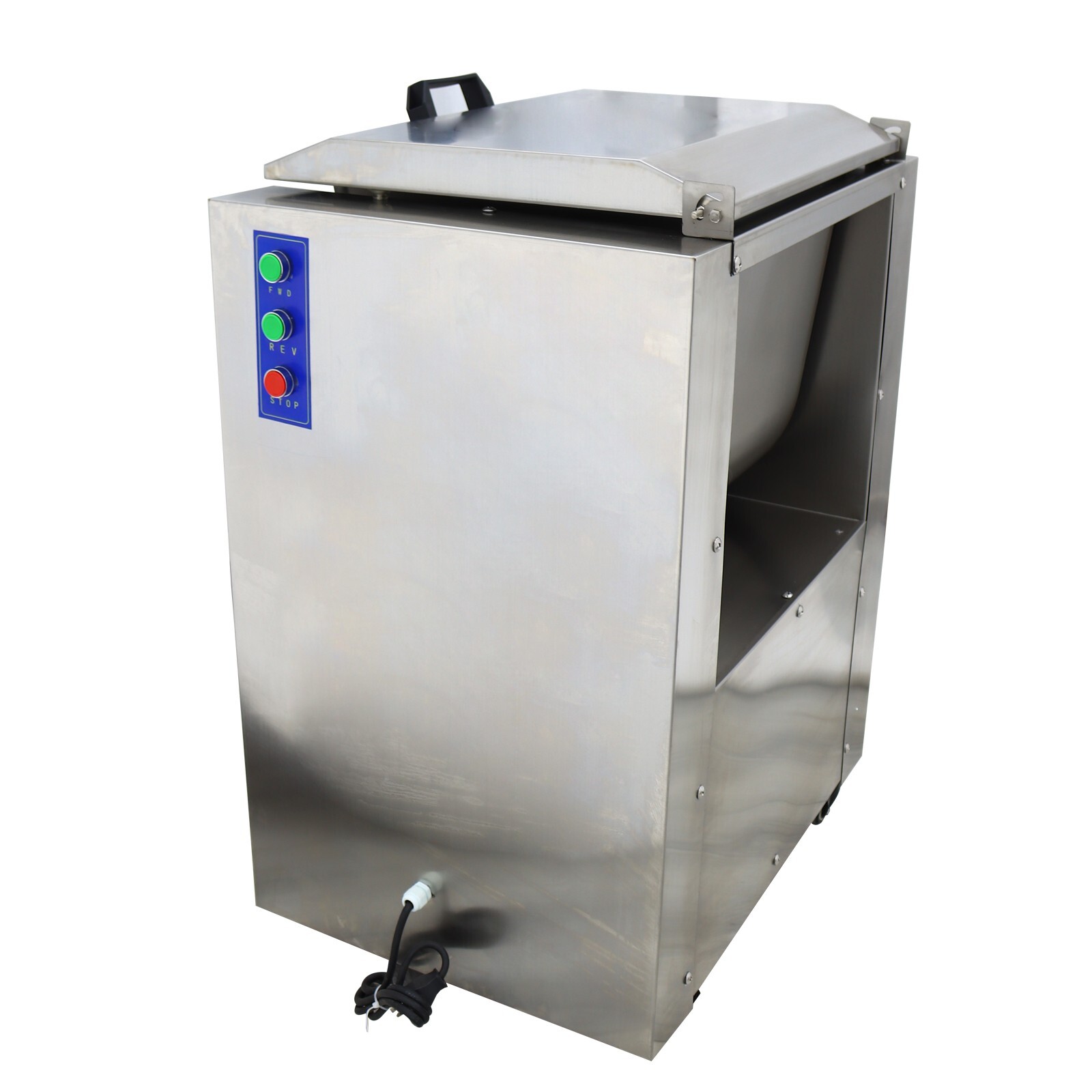 Food Process: Electric Meat Vegetable Mixer Blender 40L Stuffing Mixer Tilt Tank