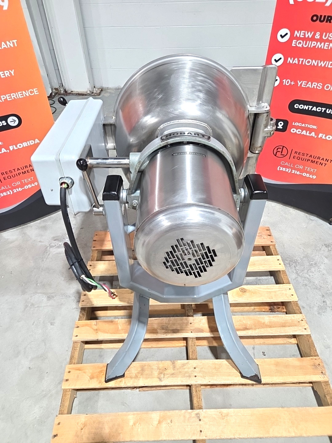 LATE MODEL HOBART HCM 450 45QT VCM w/ Blades, and MORE – 5 HP 200V – Watch Video