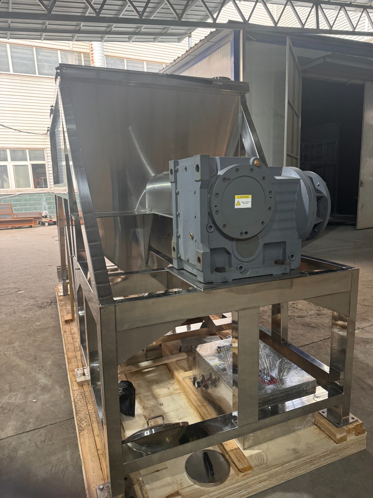 150 Cu Ft. Ribbon Blender SUS316 Food grade PTFE SEAL IN STOCK Miami Warehouse