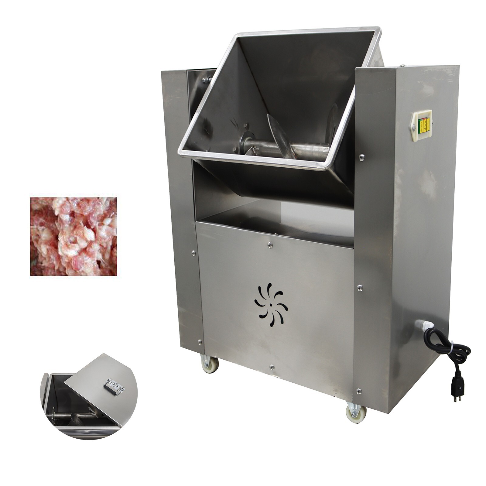 Electric Meat Mixer 30L Commercial Sausage Mixing Machine Commercial 70r/min