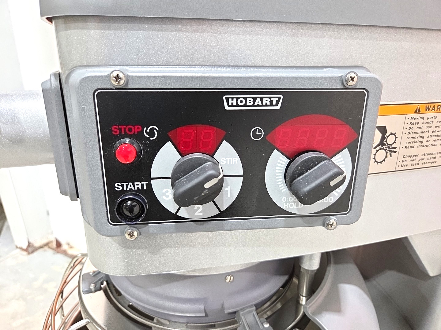 NEW HOBART HL400 40QT Mixer W/ Hook, Whip, Bowl/Dolly – 3PH/1.5HP – Watch VIDEO!