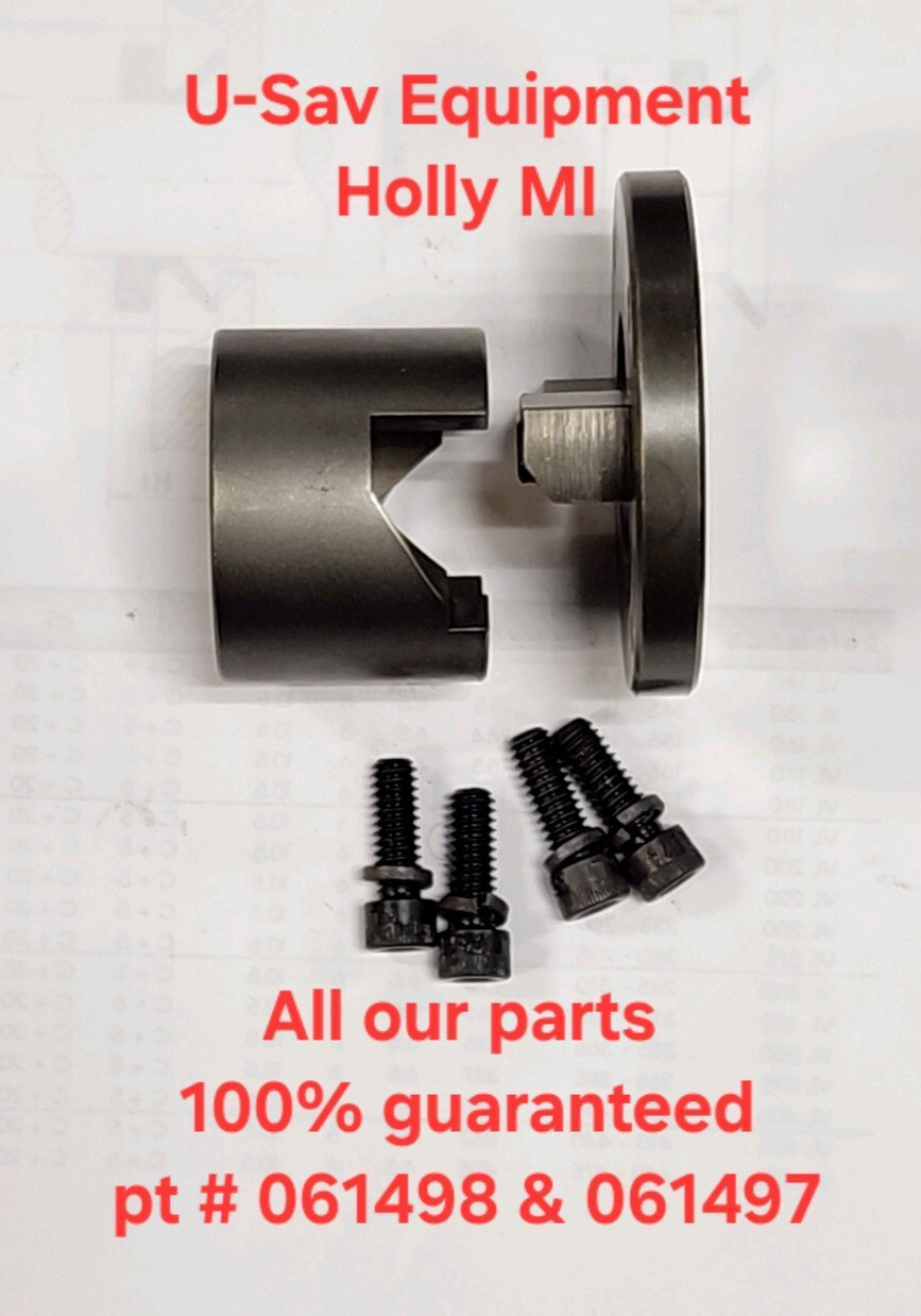 Hobart Mixer H600 Part 061497 & 061498 Flange Shock Absorber for 60 80 qt Set