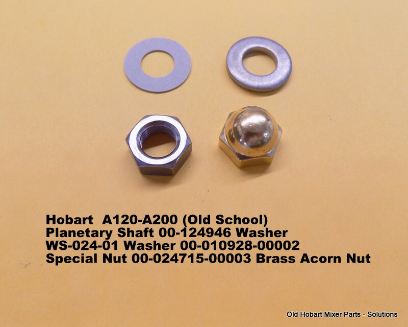 Hobart A120-A200 (Old School) Planetary Shaft 00-124946 Washer WS-024-01 Washer