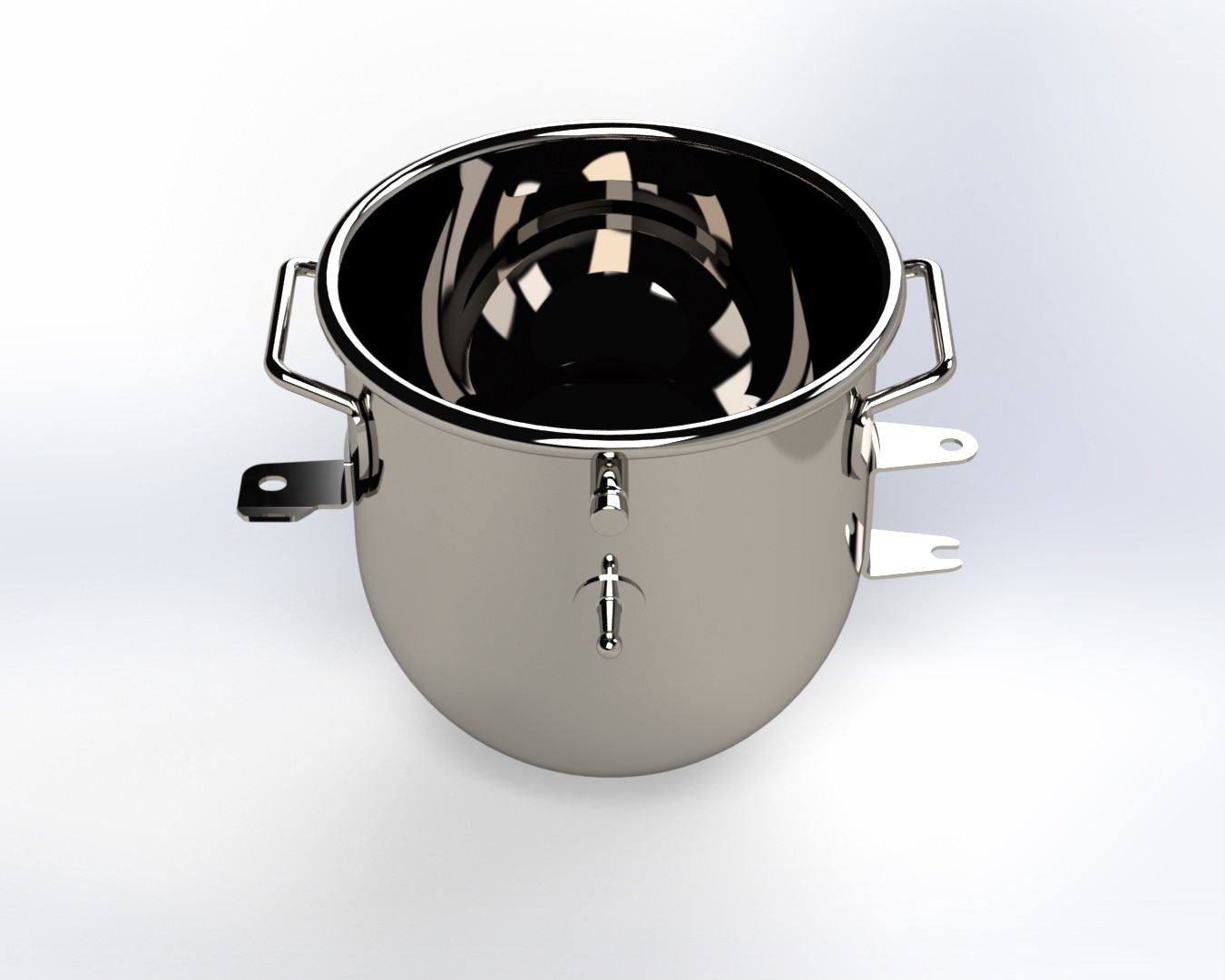 MixerMate: New 12 QT Mixer Bowl Fits HOBART Legacy Mixer Model HL120