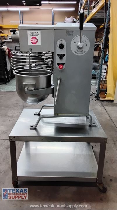 Univex 20 Quart Planetary Dough Mixer with Equipment Stand