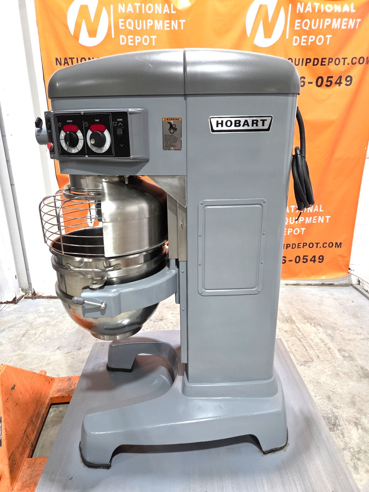 HOBART HL600 Legacy 60QT Mixer W/ Bowl, Hook, 2.7HP – 1 or 3PH – Watch Video!
