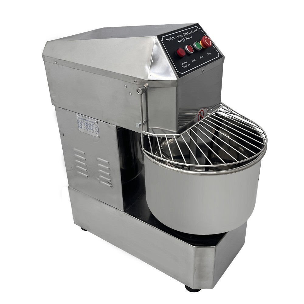 110V 20QT Commercial Pizza Dough Mixer Mixing Machine 20L Heavy-Duty Flour Mixer
